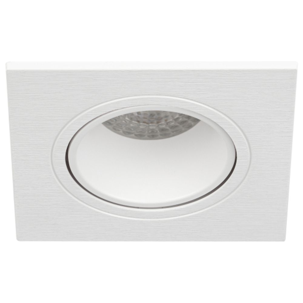 Встраиваемый светильник декоративный ЭРА KL90-1 WH MR16/GU5.3 белый, пластиковый