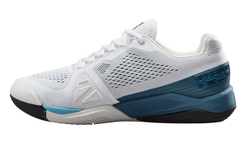Теннисные кроссовки Wilson Rush Pro 4.0 - white/blue coral/blue atoll