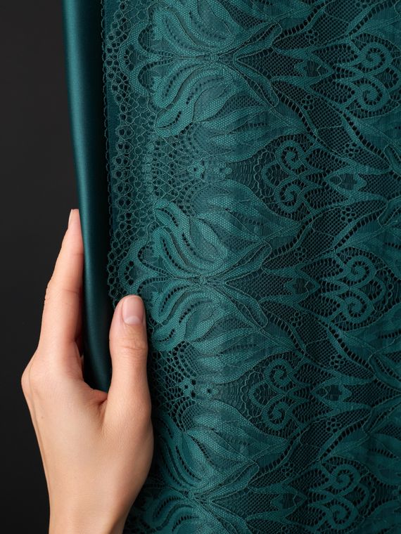 03-294 Кружево эластичное 24 см, сосна 1994