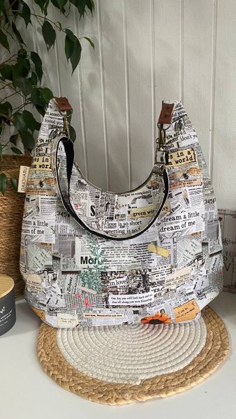 ПРЕДЗАКАЗ, ГАЗЕТА С ЦВЕТАМИ, 100% хлопок Handmade Fabrics 3