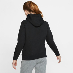 Кофта для девочки теннисная  Nike Swoosh Full Zip - black/white
