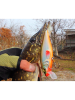 Воблер Шэд Язь 80mm, цвет 048 (окунь), 1 штука