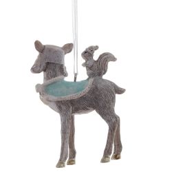 GAEM Изделие декоративное подвесное "Олень", L6 W2,5 H8 см