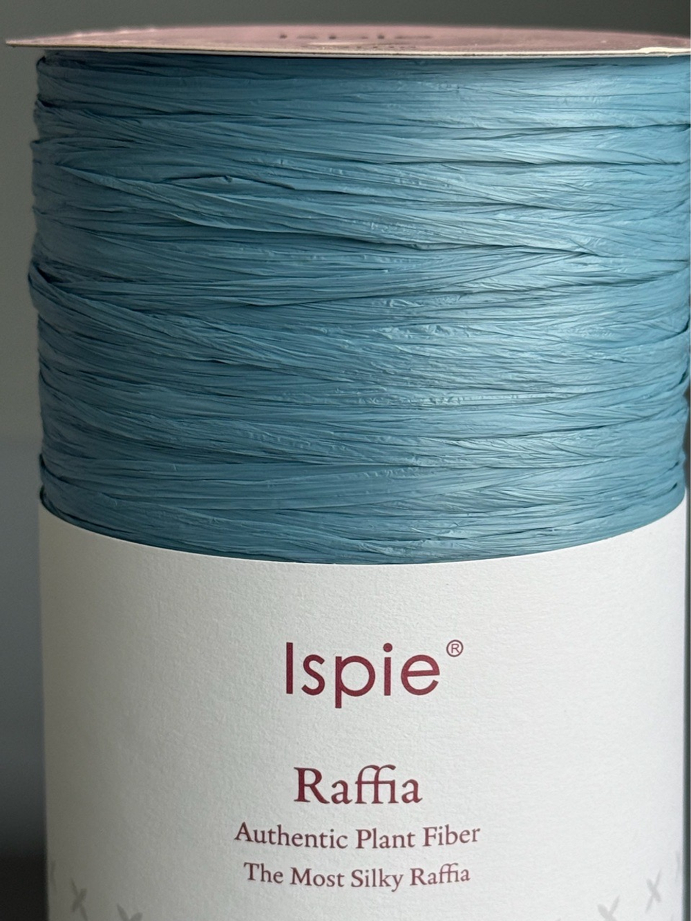 Пряжа ISPIE Raffia (7494805-148E/Джинс)