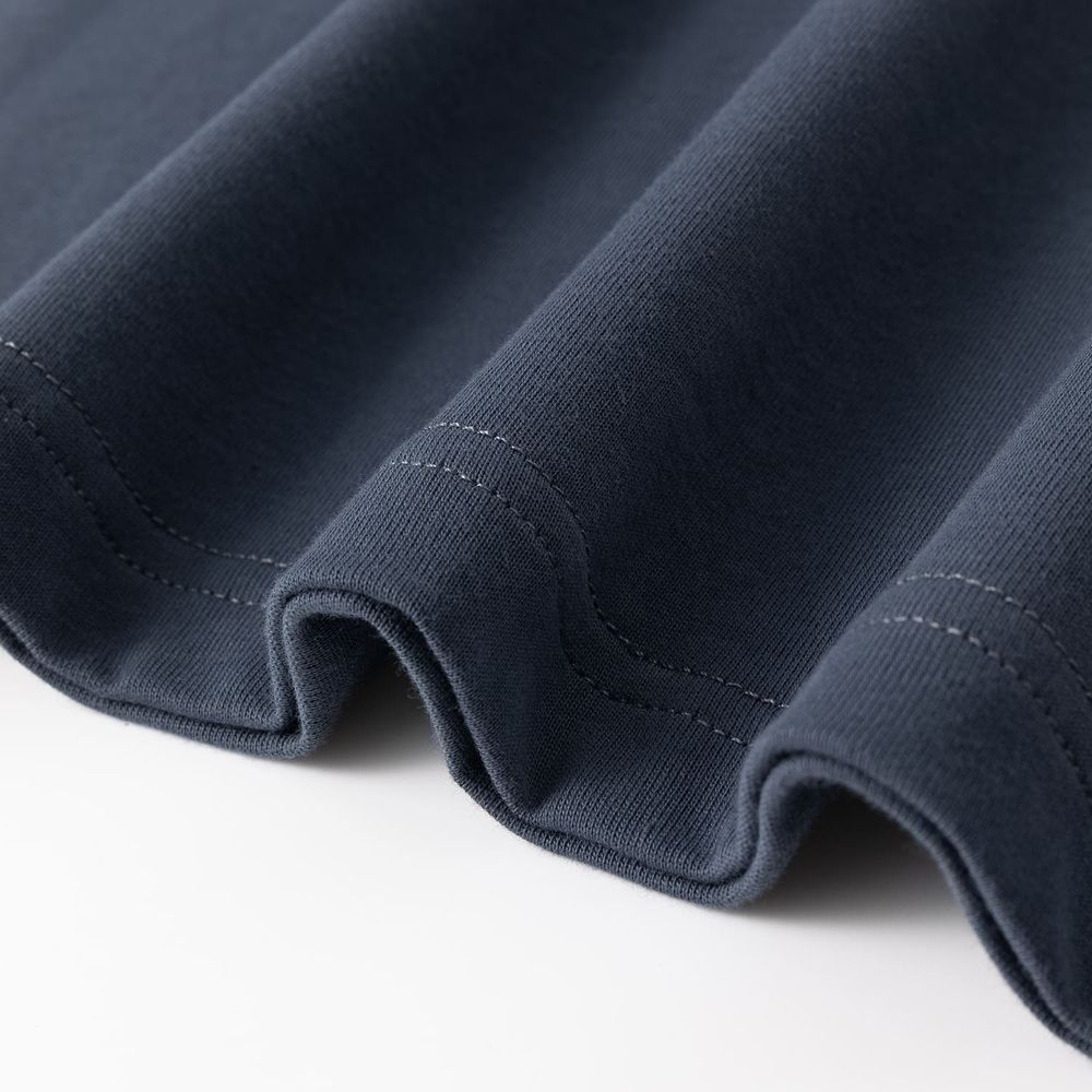 Футболка Ymkashix Logo Face пыльно-синяя