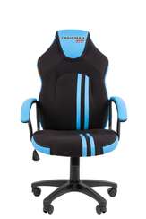 Офисное кресло Chairman game 26 Россия черн.голубой New