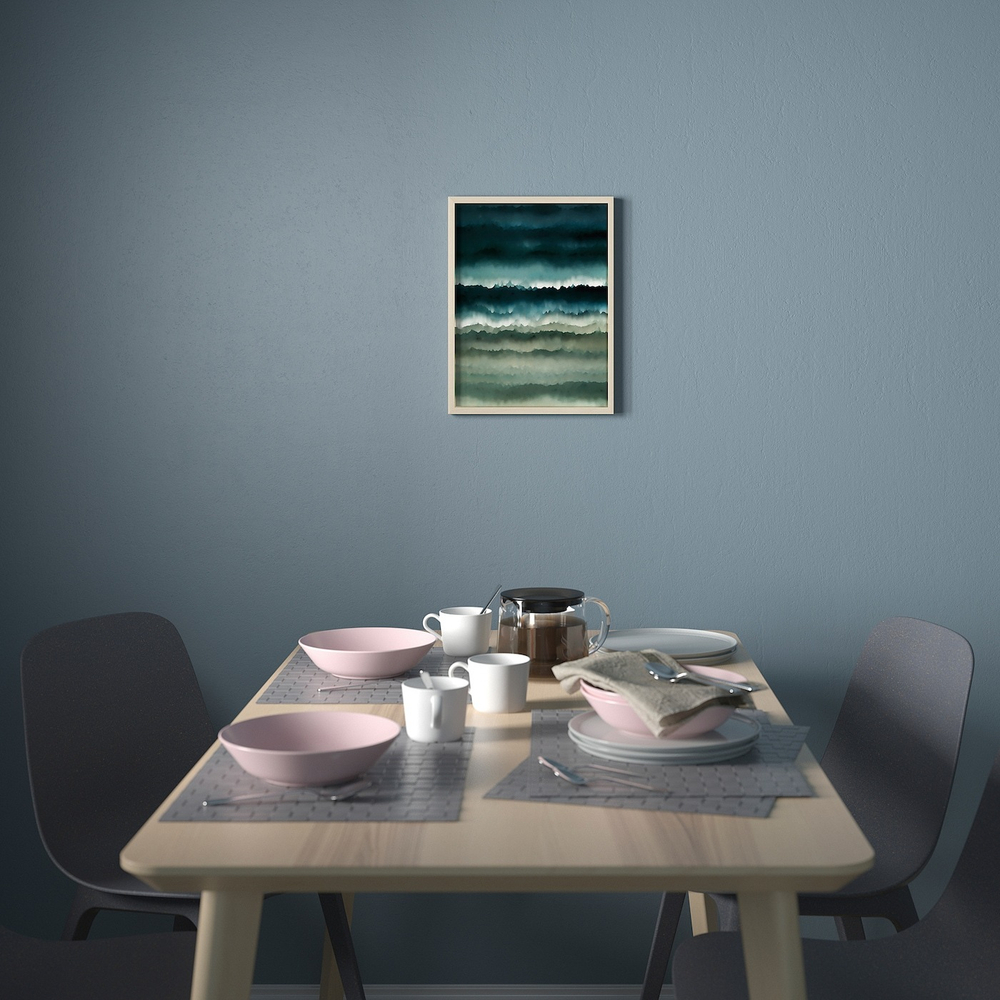 IKEA BILD  (ИКЕА БИЛД)  -  Плакат, Надвигающийся шторм, 30x40 см