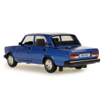 Модель ин. мет. "Ваз 2107" 17см, дв, кап., баг., синий, коробка VAZ-2107-B (Технопарк)