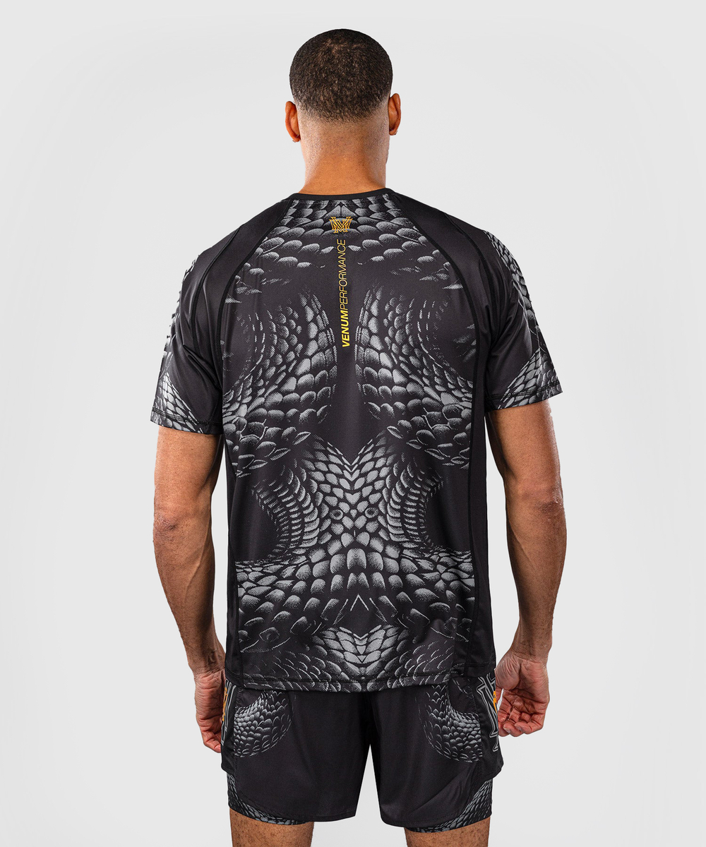 Футболка спортивная Venum Matupa Black/Grey/Gold