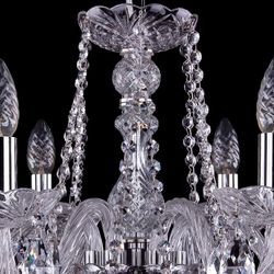 Подвесная люстра Bohemia Ivele Crystal 1402 1402/6/195/Ni