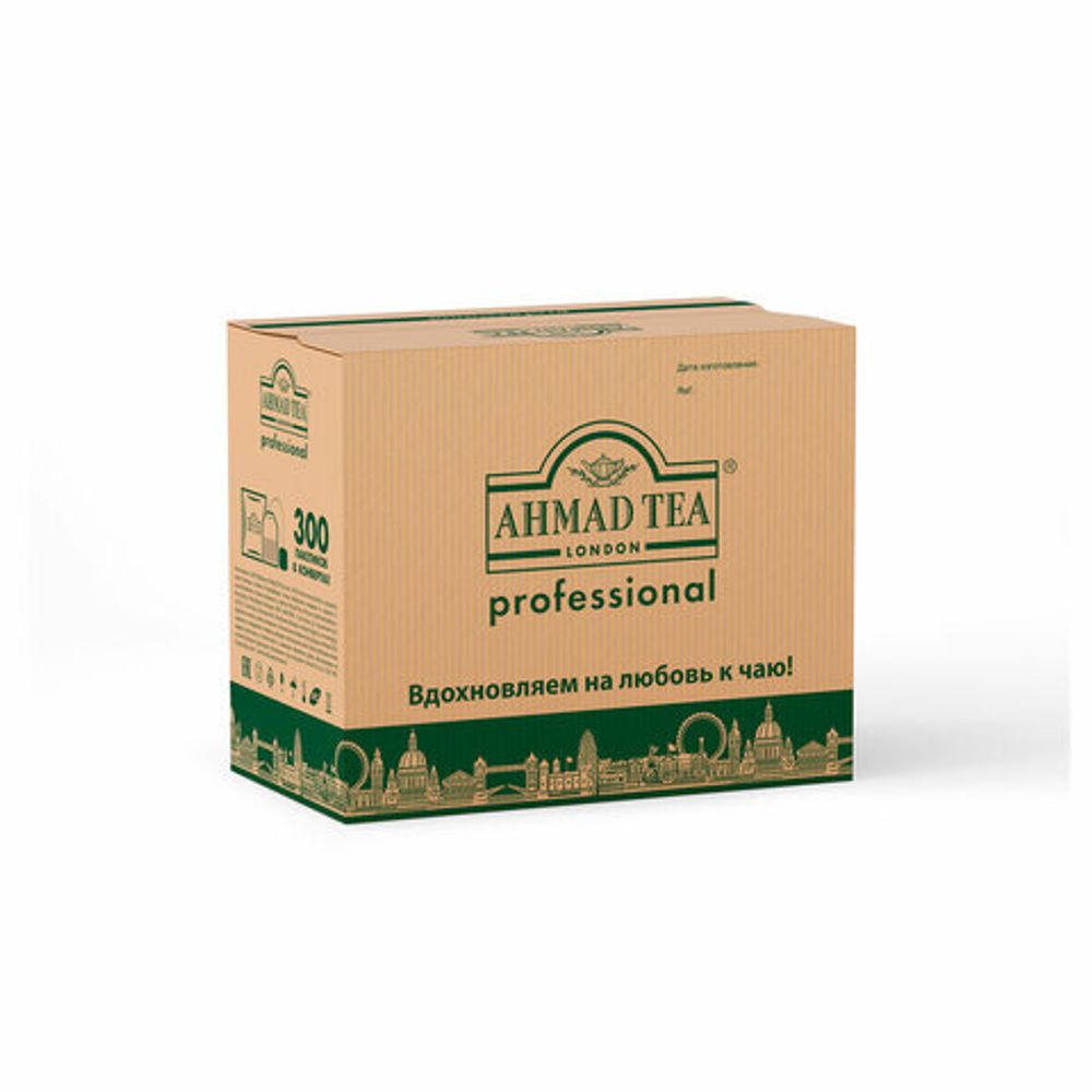 Чай AHMAD "Professional Chinese Green Tea" зеленый, 300 пакетиков в конвертах по 1,8 г, 1565