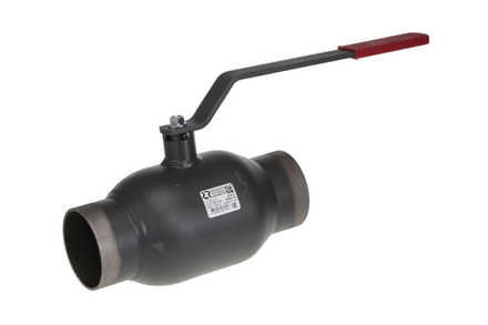 Шаровой стальной кран RJIP Standard WW, Ду15-150, Ру 16, под приварку, с рукояткой, Ридан