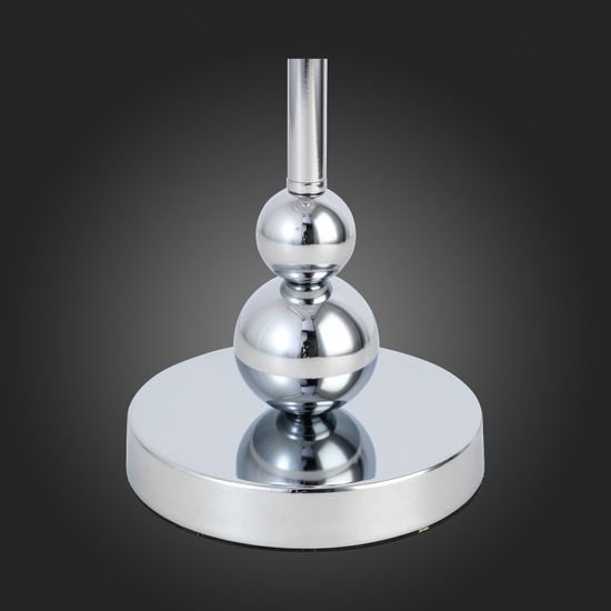 SLE107104-01 Прикроватная лампа Хром/Серебристый E14 1*40W PAZIONE