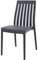 Стул пластиковый Soho темно-серый
