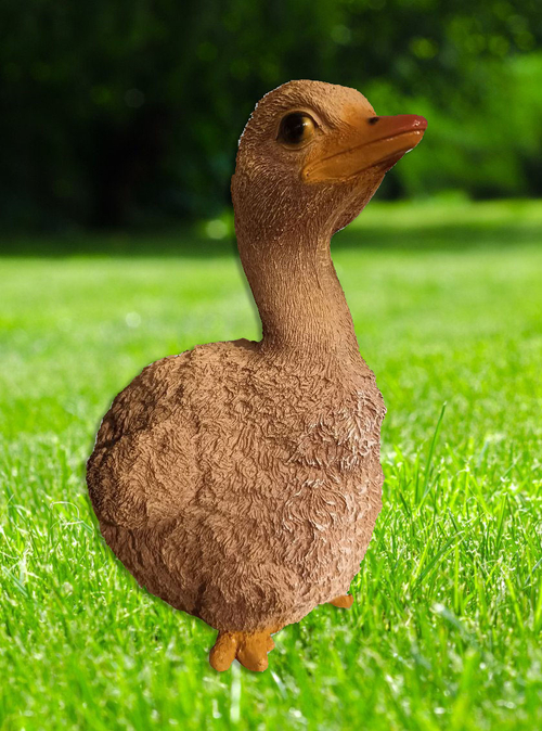 Гусёнок маленький  (полистоун)