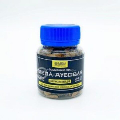 Щепа дубовая Американский Дуб (сильный обжиг, баночка, 30гр)