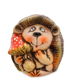АБ-170 Фигурка керамическая «Еж с мухомором»