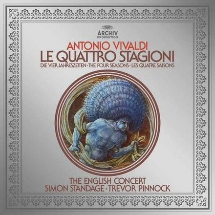 Trevor Pinnock - Vivaldi: The Four Seasons LP+CD. Вивальди. Времена года. Новая запечатанная виниловая пластинка + CD