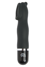 Черный мини-вибратор для клитора Sweet Touch - 13,9 см. (Цвет: черный)