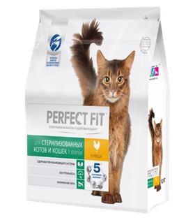 Перфект Фит Sterilised Курица 1кг. развес