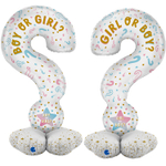 Шар Фольгированный Набор 2шт GIRL OR BOY Вопрос (Ассорти)