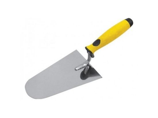 Кельма полукруглая БИБЕР нержавеющая сталь, 180 мм