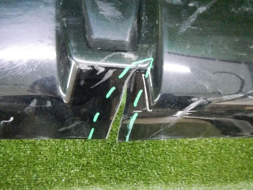 Юбка заднего бампера BMW X5 G05 2018-2023 M-paket