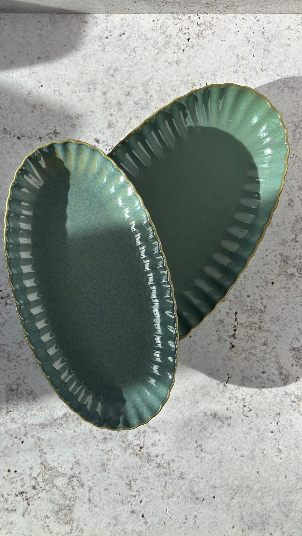 БЛЮДО овальное 10" 250х135х30мм "Corone Calypso"