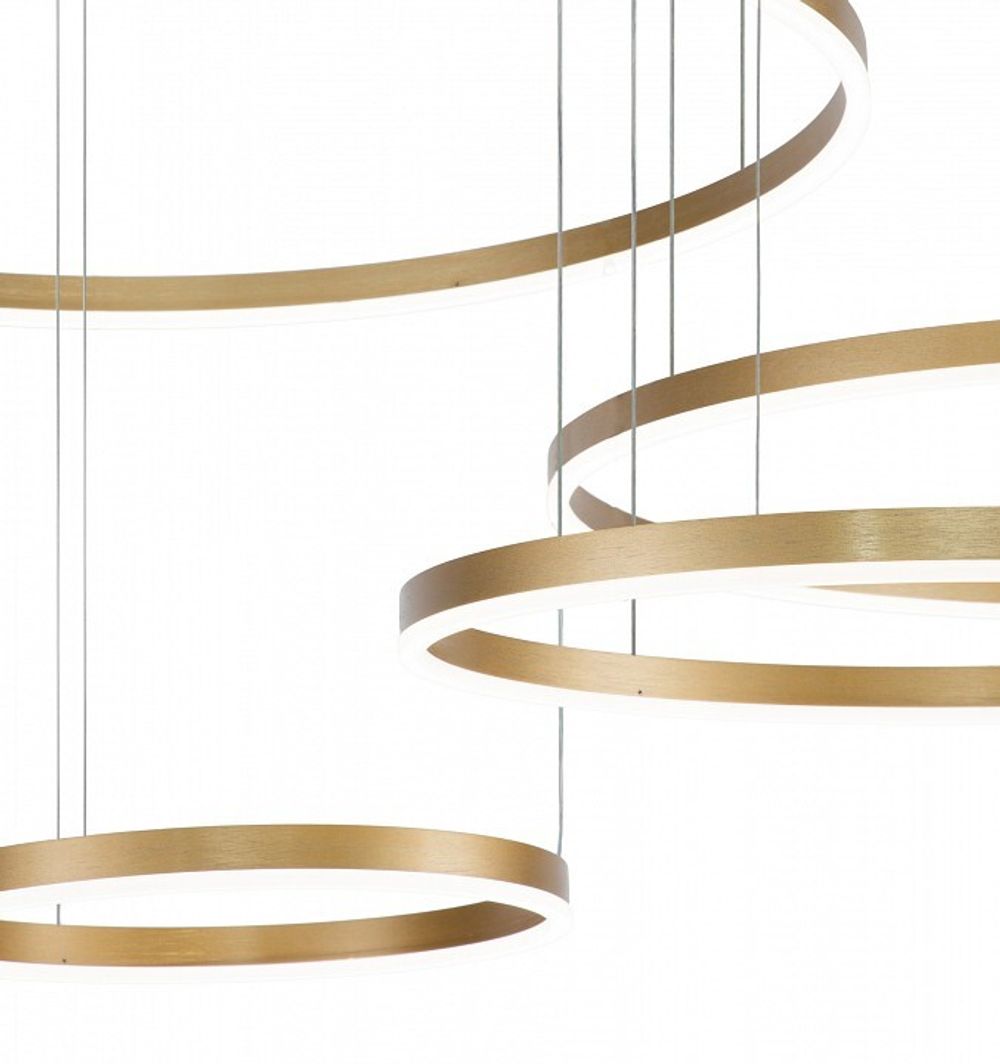 Подвесной светильник Indigo Galass 14001/4P Gold