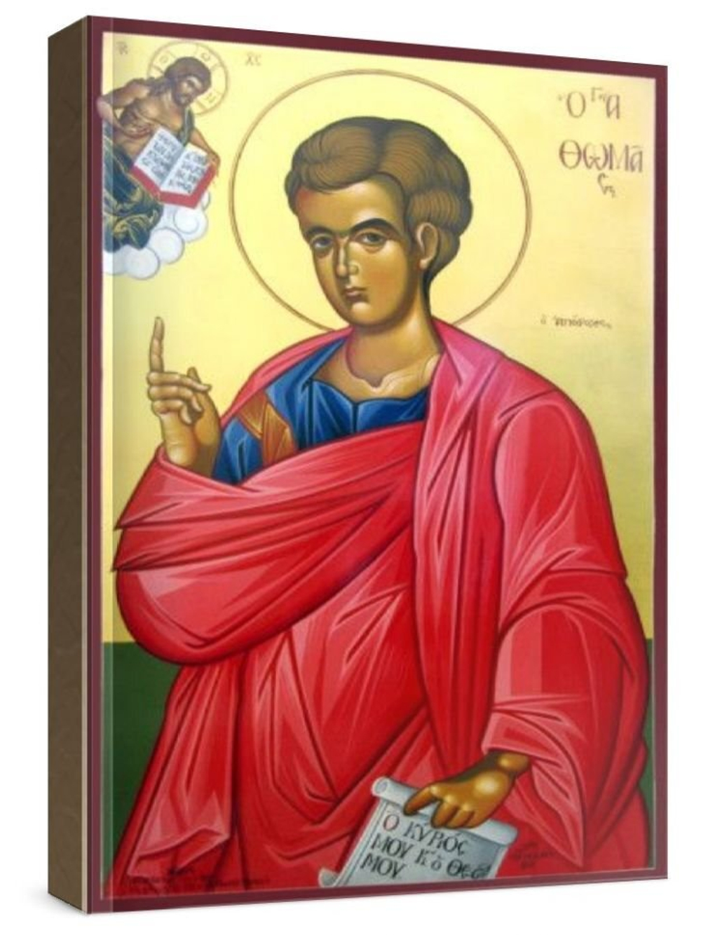 Фома, апостол (рукописная икона)