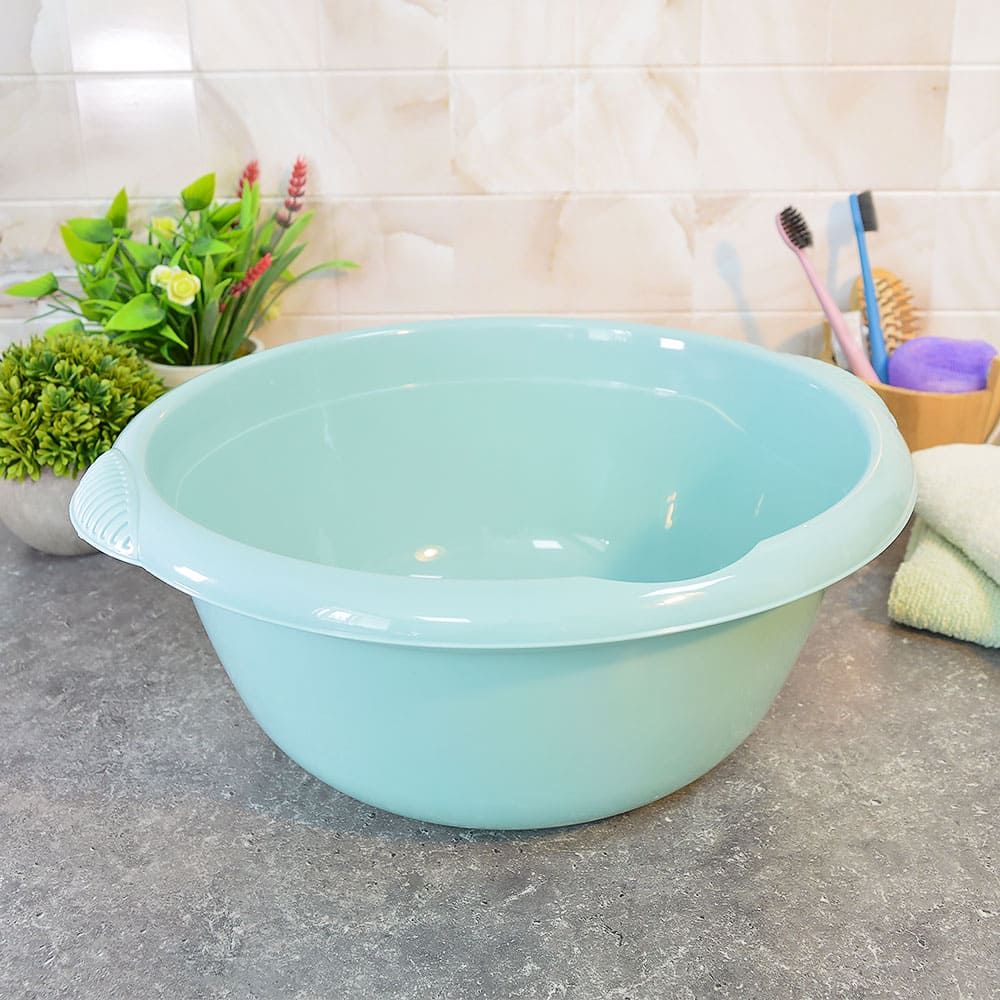 Таз 6,5л цвет морская волна