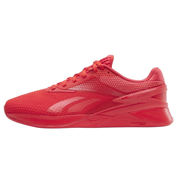 reebok Nano X3 Кроссовки для тренировок Низкий Верх Красный Унисекс