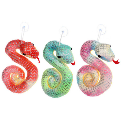 Мягкая игрушка «Змея» Изящная 19 см, микс