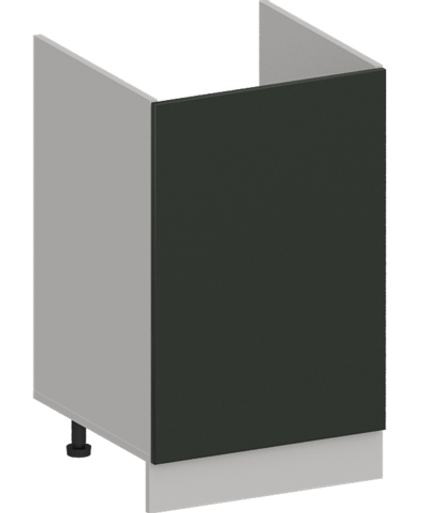 Кухня Модуль ШНМ 500 Графит / Насыщенно-зеленый