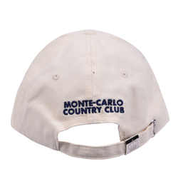 Теннисная кепка Monte-Carlo Country Club Washed Cotton - milk