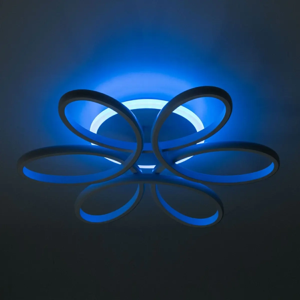 Потолочная светодиодная люстра Citilux Сезар Смарт CL233A150E RGB