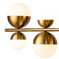 Люстра Hutchinson 12L brass