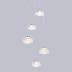 Подвесной светильник P98065-5 antique brass