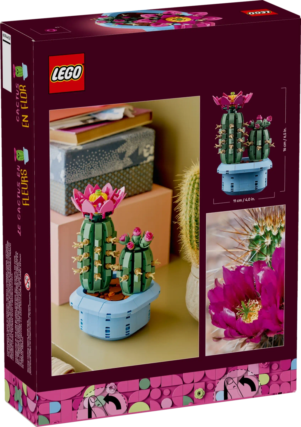 Конструктор LEGO Botanical Collection 11509 Flowering Cactus