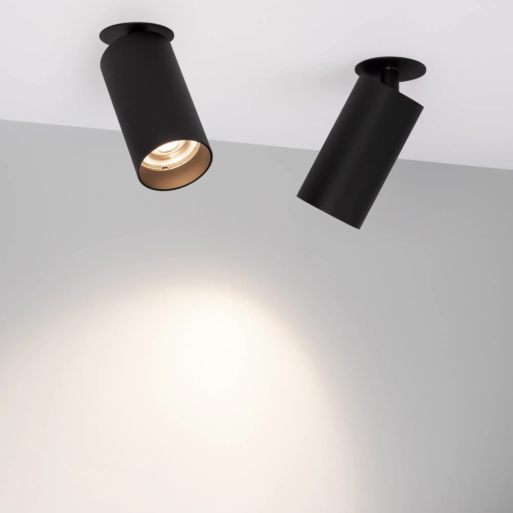 Светильник SP-GABI-BUILT-FLAP-R60-12W Day4000 (BK, 36 deg, 230V) (Arlight, IP40 Металл, 5 лет) 049933