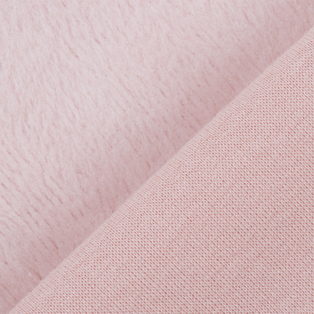 "Gamma" Плюш трикотажный №11-2511 св.розовый, 50 x 50 см, 50% хлопок, 50% полиэстер