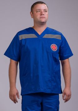 Топ летний Скорая помощь MedicLine (V-обр.)