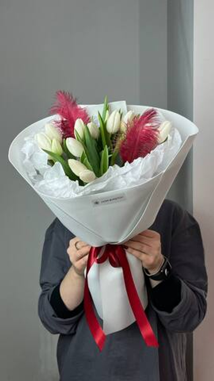 Букет из тюльпанов