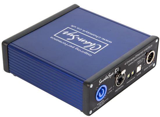 Chamsys SnakeSys B4 Four Universe Ethernet to DMX512 Box