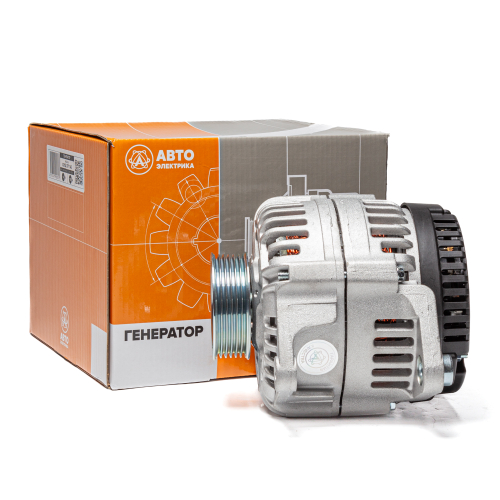 Генератор, ГАЗ, дв. ЯМЗ, 14 В, 150 А, поликлиновый (ан. 3062.3771, 5343.3701010-02, 11.204.261)