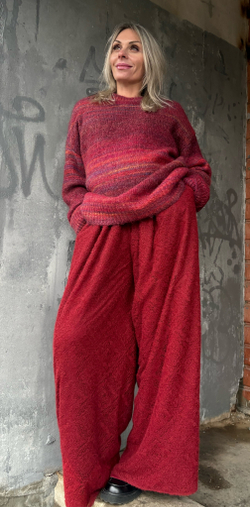 Свитер / вязаный / мохер / до 56 размера