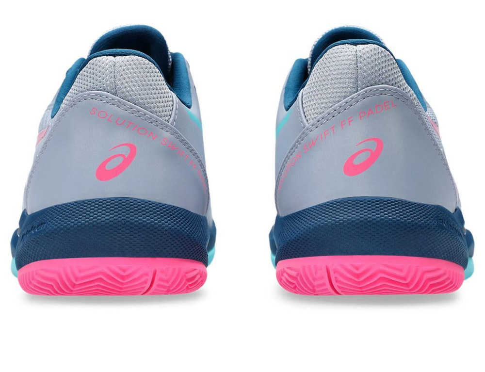 Мужские кроссовки для Падел Asics Solution Swift FF 2 Padel - grey blue/mako blue