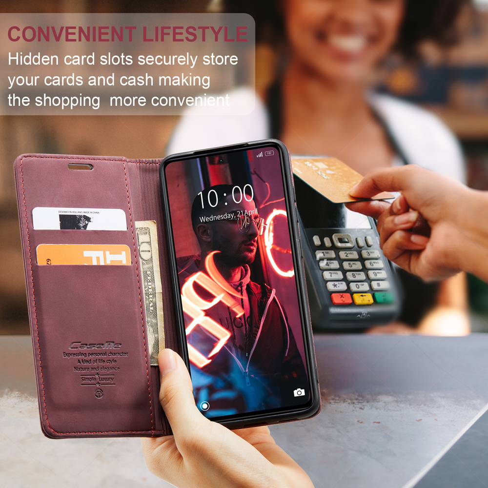 Чехол-книжка CaseMe Matte Xiaomi Redmi Note 12 Pro 5G