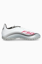 Сороконожки adidas F50 Club Messi TF - серебряный