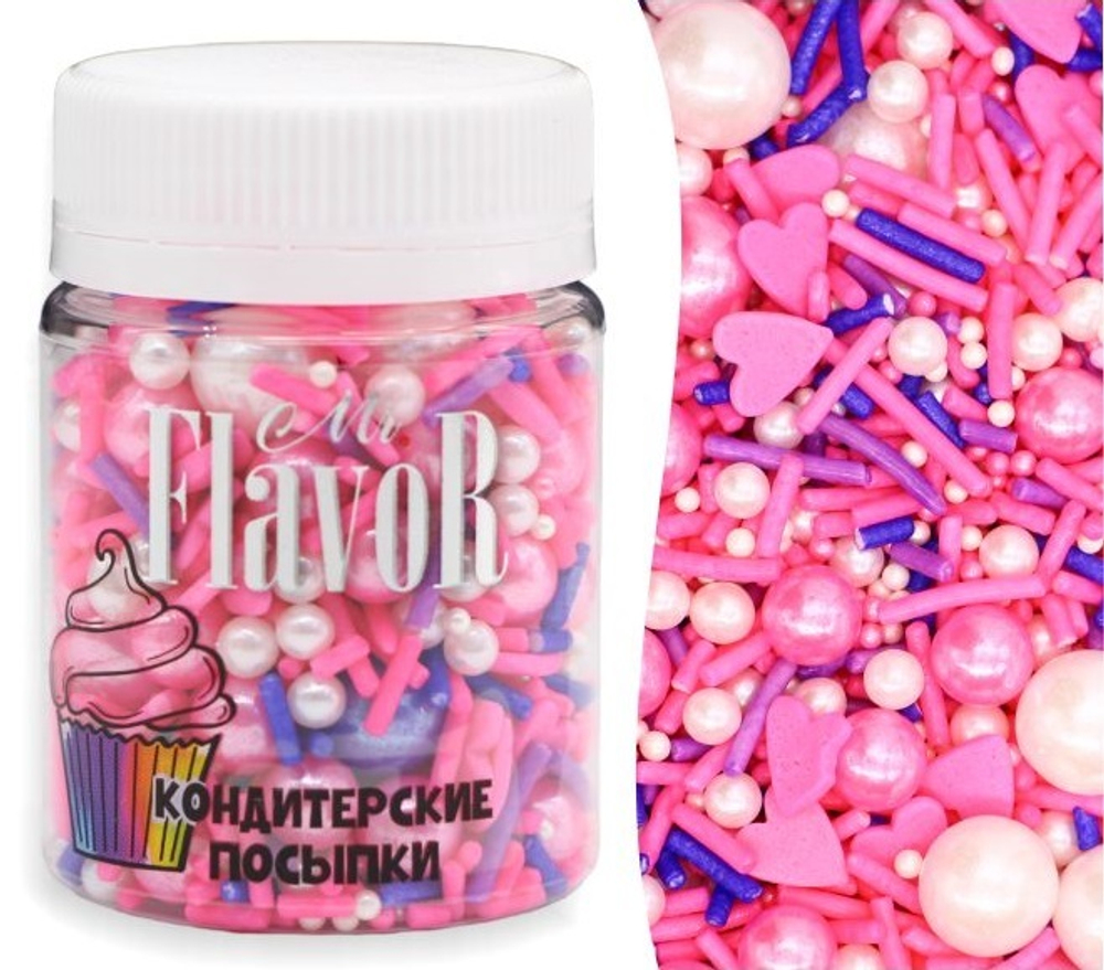 Посыпка Mr.FlavoR "Розовые мечты", 50 гр